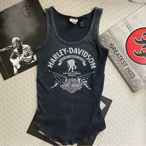 Vintage Harley Davidson tank top🤍